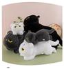 Cross-Border Plush Cat Pillow – Cute Long Striped Cushion Toy