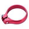 Ultralight Aluminium Alloy 34.9mm Mountain Bike Road Bicycle Seat Post Clamp (Red)
