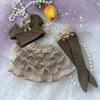 Без куклы Новая 30/45/60 см Одежда для кукол для 1/3 1/4 1/6 BJD кукол Коричневый комплект юбки DIY Игрушки для девочек Куклы для переодевания Аксессуары для кукол