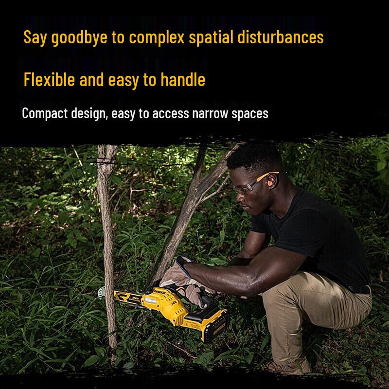 DEWALT 20V MAX Cordless Brushless 8-inch Pruning Chainsaw CN plug (adapter included)