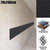 200x20cm New Bumper Safety Parking Rubber Car Door Protector Wall Guard Garage