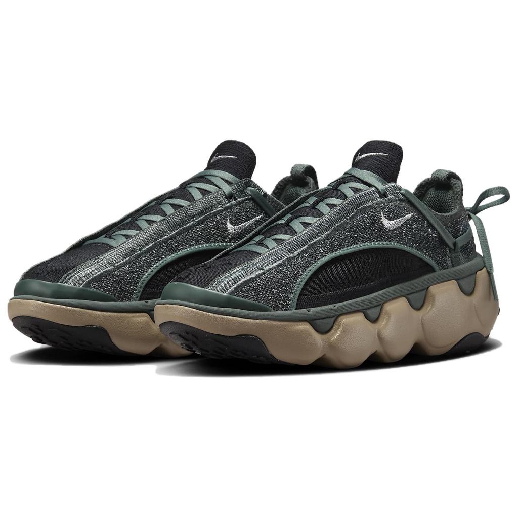Nike Flyknit Bloom Vintage Green Black Khaki Metallic Silver (Women's)