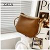 New High-end Summer Bucket Bag Women's Korean Version Temperament Versatile Child and Mother Bag Casual Texture Shoulder Bag