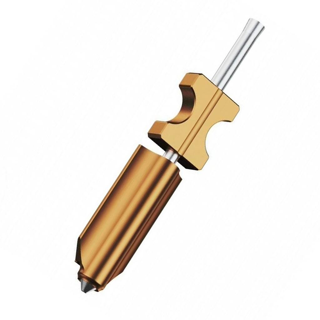 0,6 мм Интегрированное сопло для 3D-принтера Flashfor AD5X, быстросъемное сопло из закаленной стали с нагревом 200 Вт