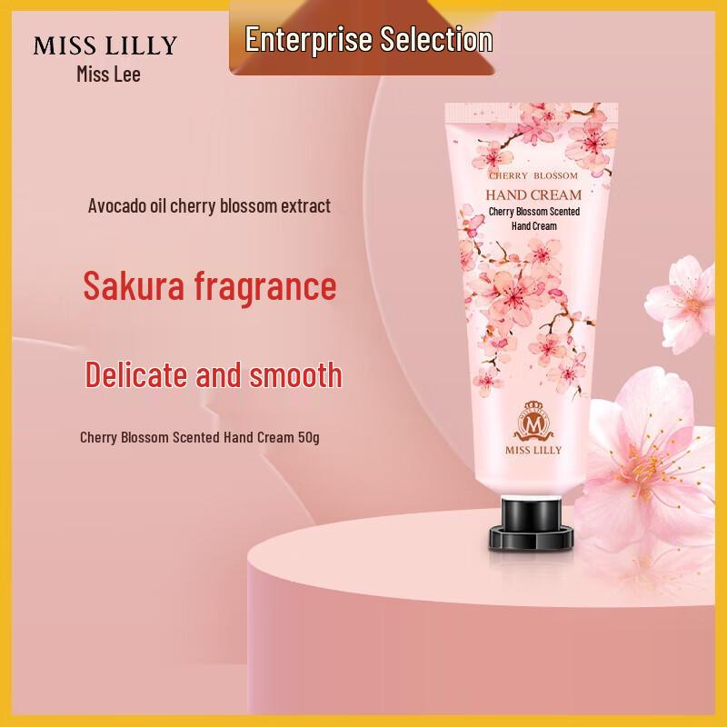 Miss Lilly Cherry Blossom Scented Hand Cream 50g
