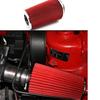 3" Inlet Auto Long Ram Cold Air Intake Filter Cone Filter Red Universal KN Types