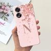 Чехол для OPPO A38 4G Милая Корона Буквы Ударопрочный Силиконовый Мягкий Задний Чехол для Телефона Для OPPO A18 Funda OPPOA38 A 38 CPH2579 Бампер