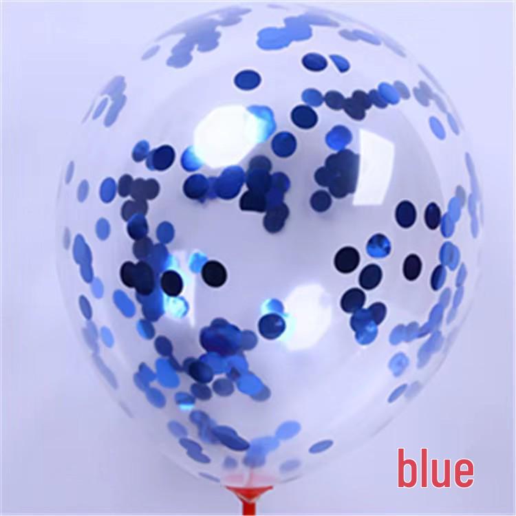 12-дюймовые прозрачные латексные шары с конфетти и блестками для свадеб, дней рождения и праздничных торжеств
