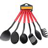 6 Piece Sets Cooking Tools Spoon Utensils Nylon Spatula Home Kitchen Cookware