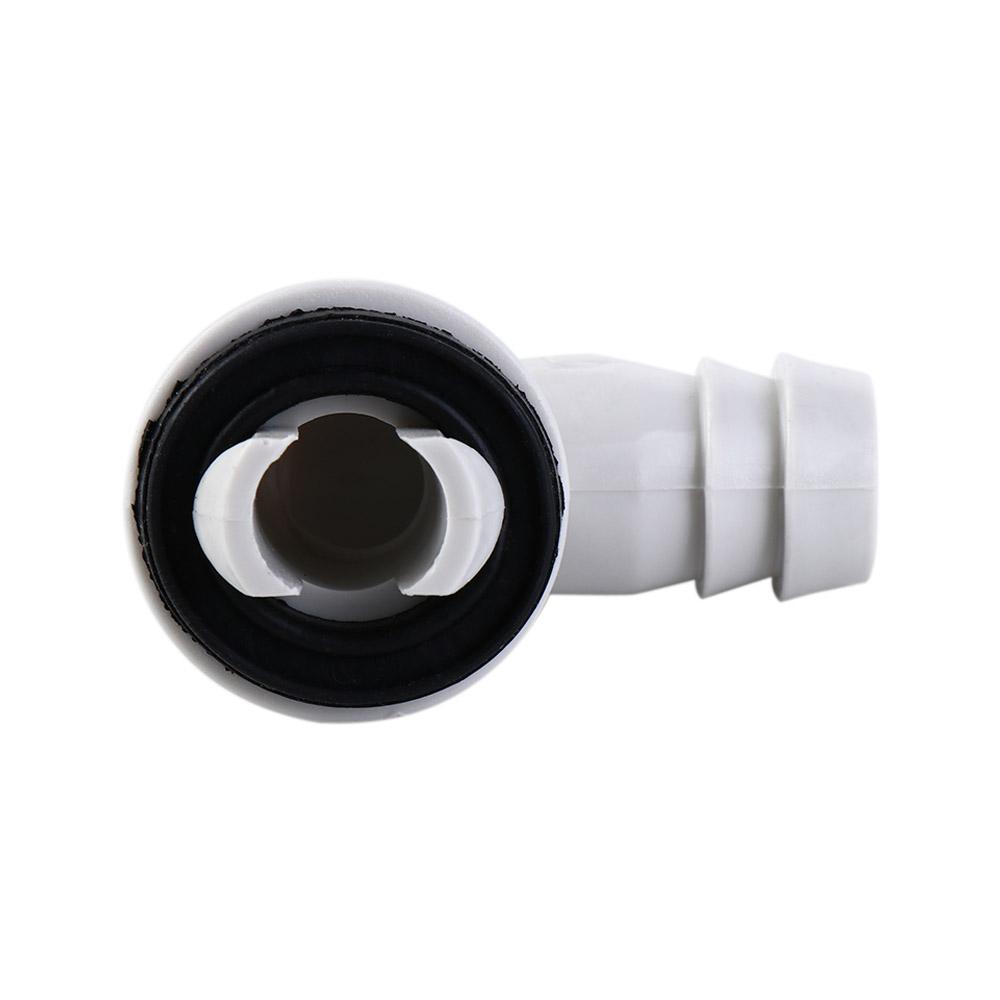Install Durable Sturdy with Rubber Ring Drain Pipe Connector Drain Hose Connector Air Conditioning Drainage Tool Elbow Fitting