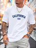 2026 Summer New Style Unisexs Pure Cotton Tshirt with Simple Letter Pattern Printing Street Casual Fashion Comfortable and Soft