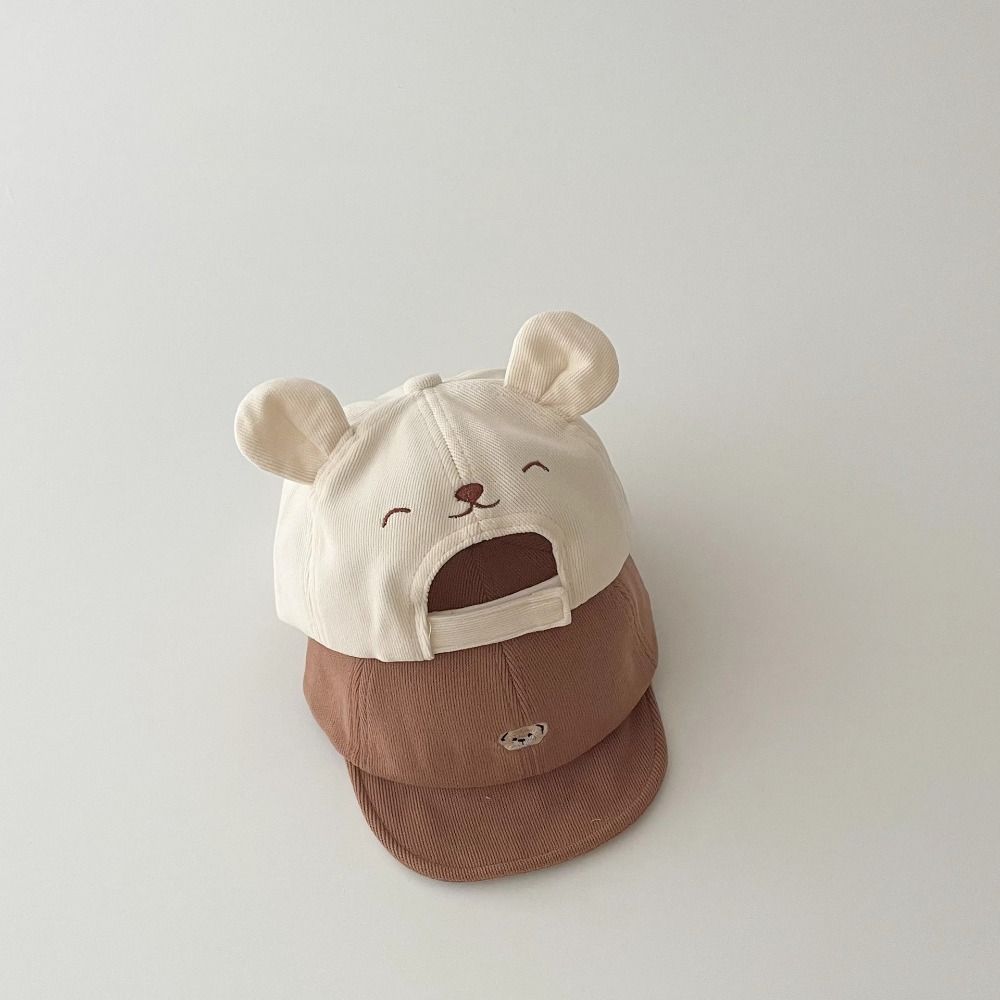 Outdoor Baby Hat Cute Bear Infant Cap Fashion Children Sun Hat