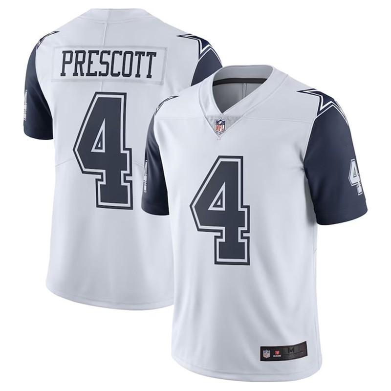 Dallas Cowboys 4 Prescott Mens Football Jersey - Various Sizes