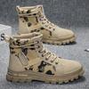 Martin Boots Men's Autumn 2024 New High-top British Style Retro Outdoor Leisure Sports Non-slip Large-size Tooling Boots