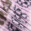Ganni Осенне-зимний V-образный вырез Лицо со смайликом Буквы Жаккардовый полосатый вязаный свитер Женский свитер Разноцветный K1794