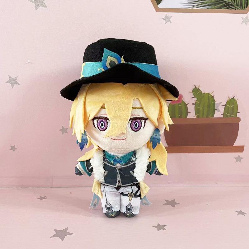 20cm Honkai: Star Rail Plush Doll Toy Aventurine Sunday Sparkle Yanqing Game Anime Cosplay Soft Stuffed Gift for Kids Fans Xmas