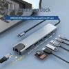 8-in-1 Expansion Dock for Apple Laptops and Mobile Devices: USB, Network, and Type-C Ports