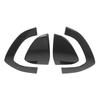 4PCS Exterior Door Handle Cover Carbon Fiber Outer External Door Handle Trim for Fairlady Z RZ34