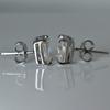 Synthetic Moissanite Earring 10.80 ct Emerald Cut Pair Gemstone Jewelry Gift