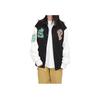Vans SS24 Year Of The Dragon Series Patchwork Back Dragon Embroidery Baseball Jacket Unisex Jacket Black VN000GP5BLK