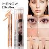 12 шт., водостойкая тональная основа, консилер, пятна, темные круги, скрытие лица, ручка для глаз, карандаш-карандаш, контурный макияж