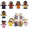 Cartoon Black Half Body Hand Puppet For Interactive Storytelling