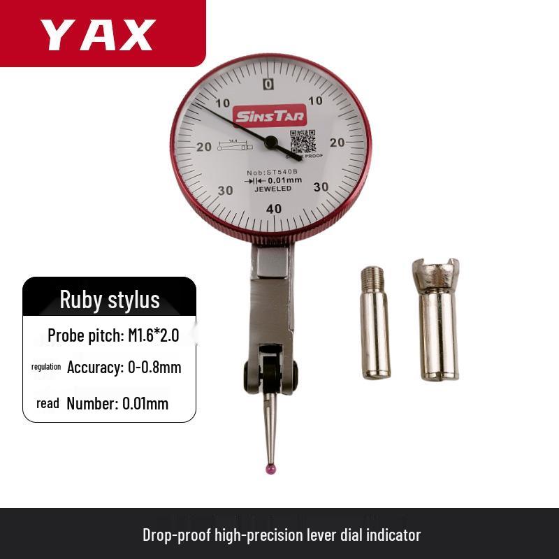 Small High-Precision Magnetic Base Dial Indicator Set 0-10