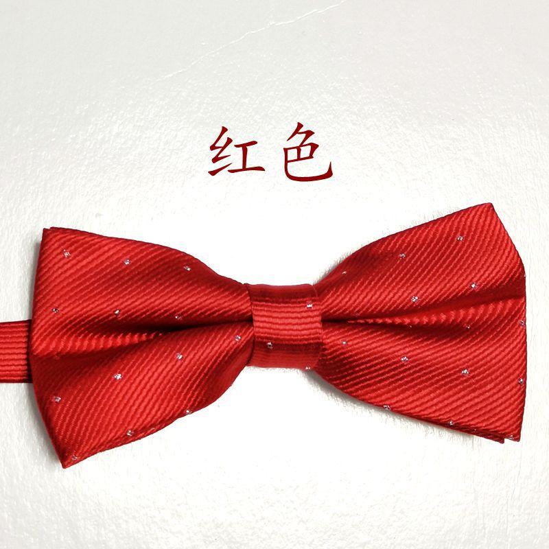 Мужской свадебный костюм с галстуком-бабочкой в горошек, свадебный галстук-бабочка для жениха, платье, галстук-бабочка с плоским углом, железная пряжка, деловой, модный