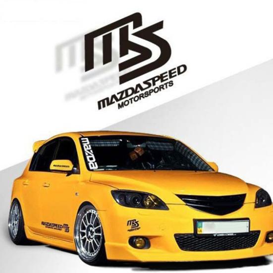 Автомобильные наклейки с буквенным принтом для автоспорта, светоотражающие наклейки для декора Vihecle