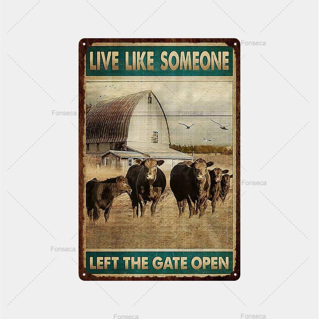 Язык жестов животных, цветная металлическая вывеска, украшение комнаты, настенный плакат для бара, жестяная ретро-ржавая напитка, железное украшение для пива, отеля