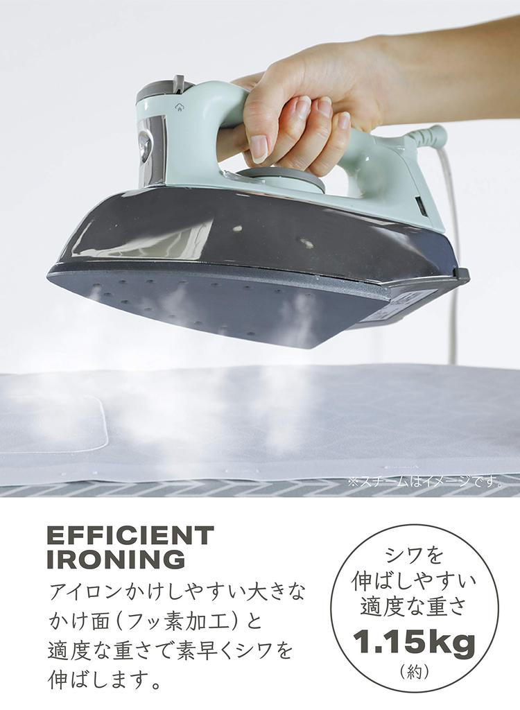 CB Japan Steam Iron Beige Tank Capacity 150ml Continuous Steam Mlte