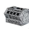 Подставка для карандашей V8, Настольный органайзер из смолы для инженеров-механиков.