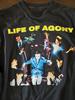 Черная футболка Life Of Agony Хлопок Унисекс S-3XL Унисекс Футболка