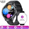LIGE Умные часы Bluetooth Call Водонепроницаемые Спорт Фитнес Hart Rate Умные часы