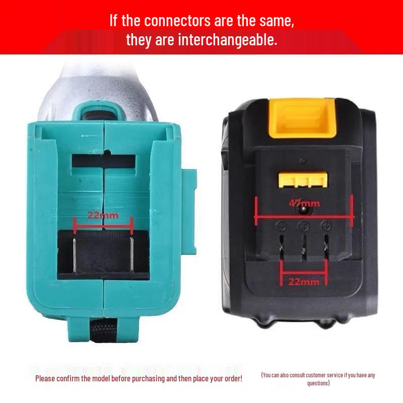 Совместимая литиевая батарея для ударного гайковерта Dayi 48VF/88VF, угловой шлифмашины, электрического молотка