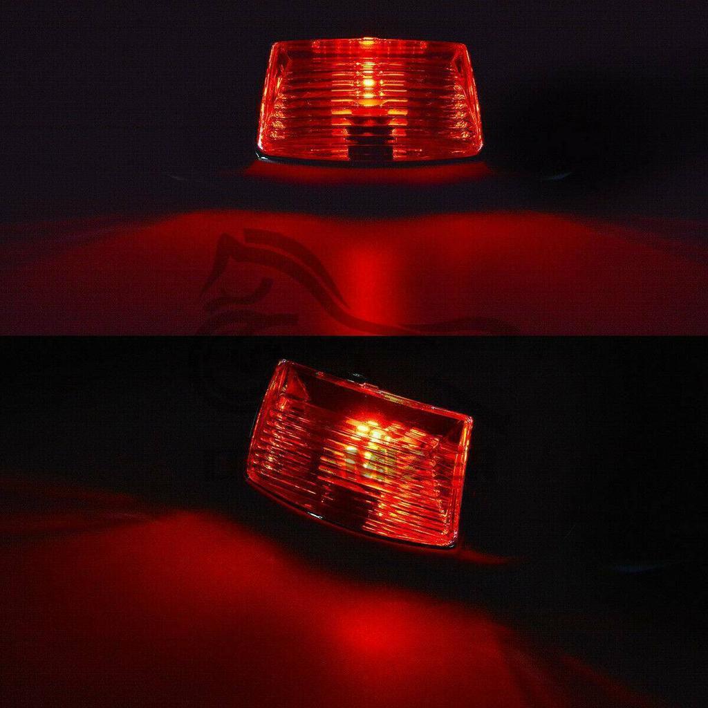 Автомобильный передний и задний светодиодный фонарь на крыле для Harley Electra Glide Heritage Softail 1986-2009, задний задний край ведущего тормоза