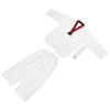Taekwondo Dobok Suit Rugged Comfortable Breathable Taekwondo Training Uniform for Children Height 136 146cm
