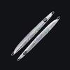 EzoHachi All Silver Glow Berry Metal Jig Lure NaMaRaJig175#05