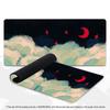 Aesthetic Night Sky Art Large XXL Mouse Pad Non-Slip Rubber Gaming Keyboard Deskmat Overlocked Jellyfish Game Table Accessories