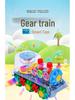 Transparent Musical Rotating Locomotive Toy with Universal Driving and Gear Linkage