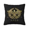 Custom Vintage Gold Roman Empire Eagle Throw Pillow Covers Decor Home Nordic Rome SPQR Emblem Outdoor Cushions Square Pillowcase