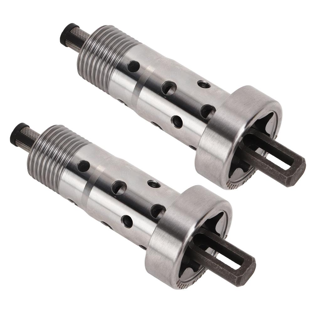 2 Pcs Camshaft Adjustment Central Valve A2710500478 Timing Chain Hydraulic Tensioner Replacement for Mercedes‑Benz W204