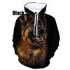 Unisex Funny Dog 3D Printed Cute Hoodie German Shepherd Graphic Hooded Sweatshirts