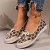 Spring and Summer Bow Tie Decorated Flat-soled Elegant Women's Shoes Casual Lightweight Non-slip New Loafers Zapatos Mujer