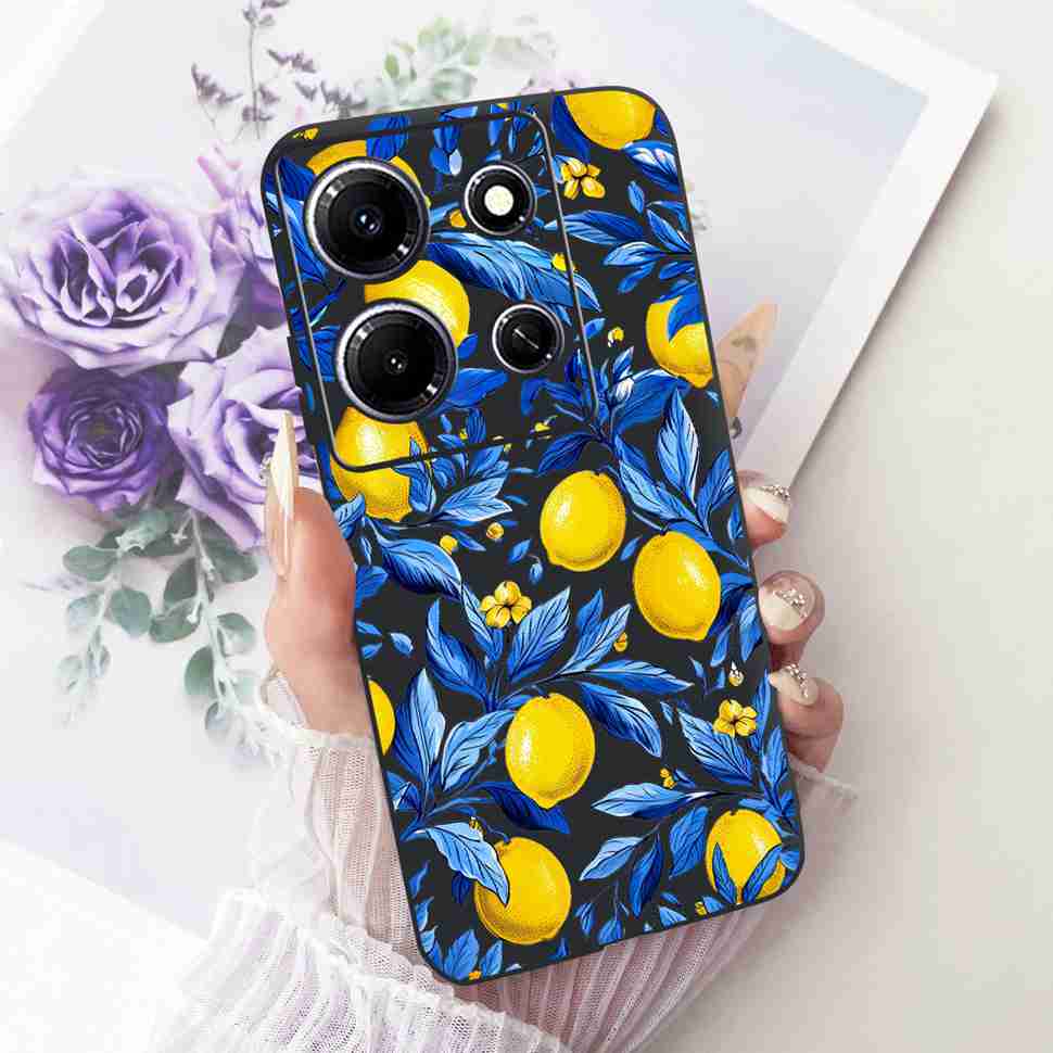 Чехол для телефона Infinix Note 30i X6716 Стильный окрашенный чехол для Infinix Note30i Note 30i Мягкий силиконовый ударопрочный чехол Fundas