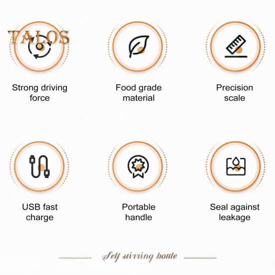 Электрический шейкер для протеина, миксер для мгновенного смешивания, протеиновые коктейли, орехи, фрукты, саморазмешивающийся шейкер для любителей фитнеса, USB