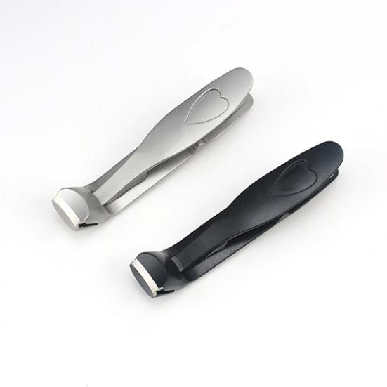 Кусачки для ногтей с металлическими пилочками, эргономичные кусачки для ногтей с угловой головкой, набор из нержавеющей стали, толстые кусачки для вросших ногтей