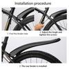 Thicken and Widen Bicycles Fender Mountain Bike Mud Guard Rear Front Bike Mudguard Cycling Accessories Enduring