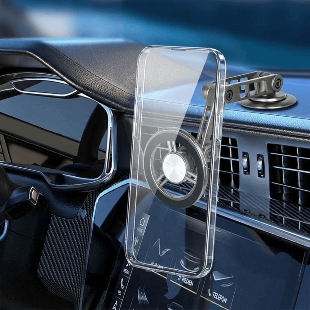360° Rotation Car Cell Phone Holder Folding Smartphones Support Bracket Instrument Desk