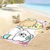 Opanchu Usagi 2D Flat Print Beach Towel, Large Soft Quick Dry Towel for Beach Camping SwimmingDSTJ0925148